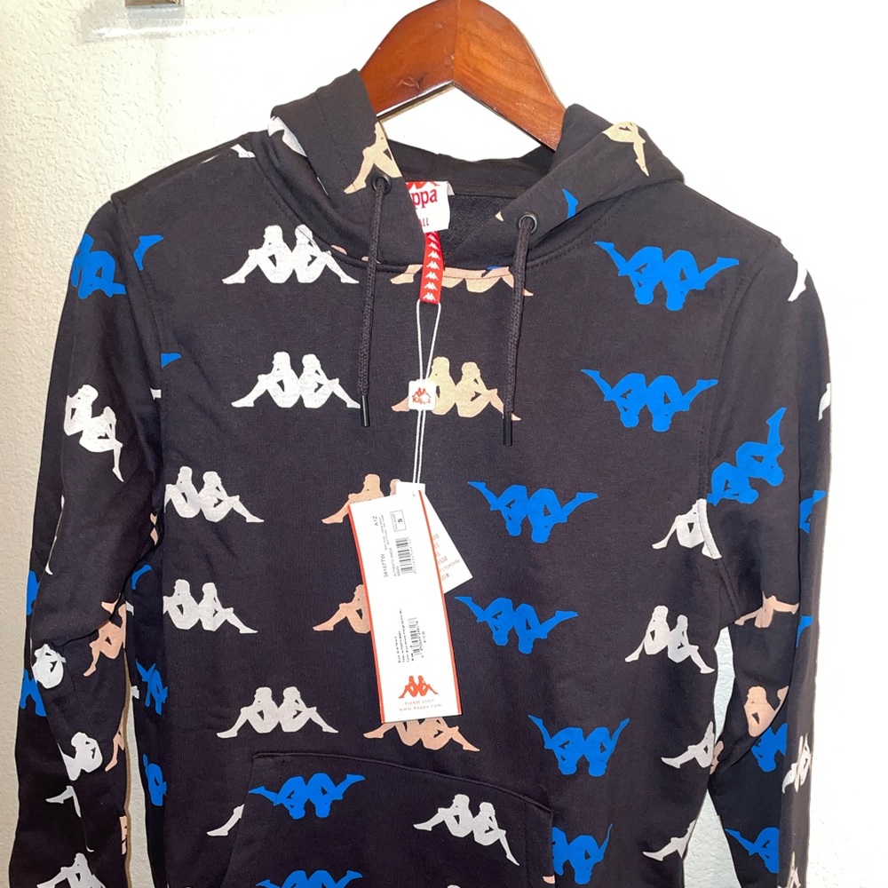 Brand new KAPPA sweatshirt never worn. Size small with tags. Retail $110